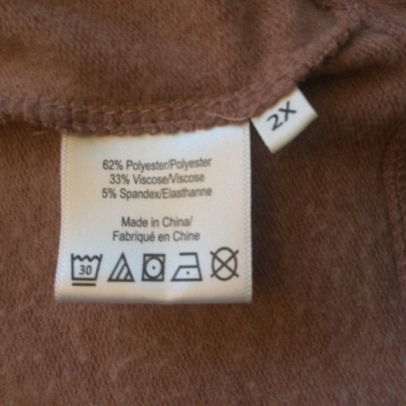 Cuddl Duds 2X Women's Cozy Henley Mock Neck Top Sweatshirt Pink - Picture 8 of 11